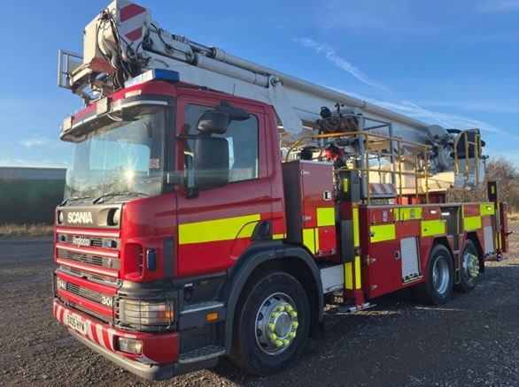 Scania 94d 300 6x2 32M Bronto Aerial Ladder Platform - Evems Limited - Good quality fire engines for sale