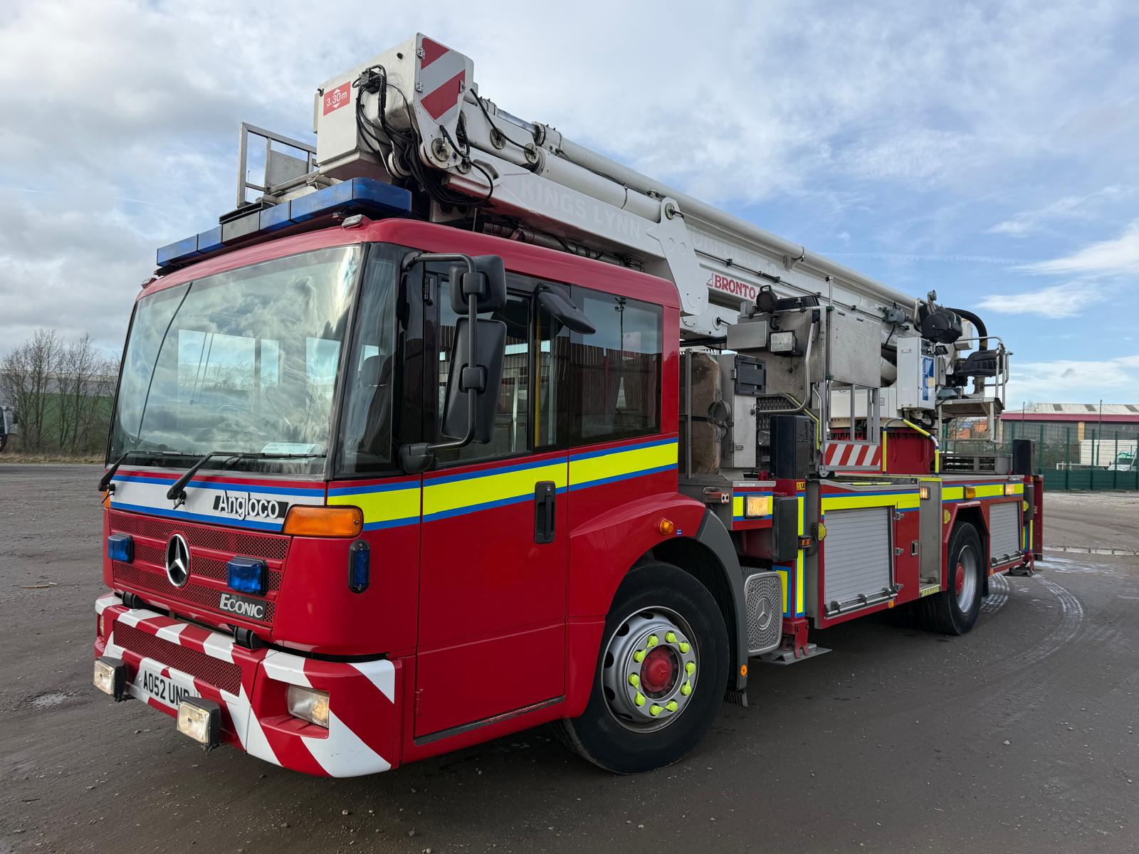 Mercedes Econic 4x2 Bronto F27 HDT Aerial Platform - Evems Limited - Good quality fire engines for sale