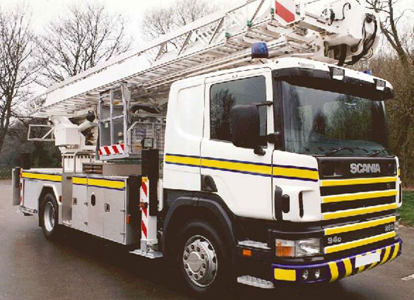 Scania 94d 260 4x2 32M Bronto Aerial Ladder Platform - Evems Limited - Good quality fire engines for sale